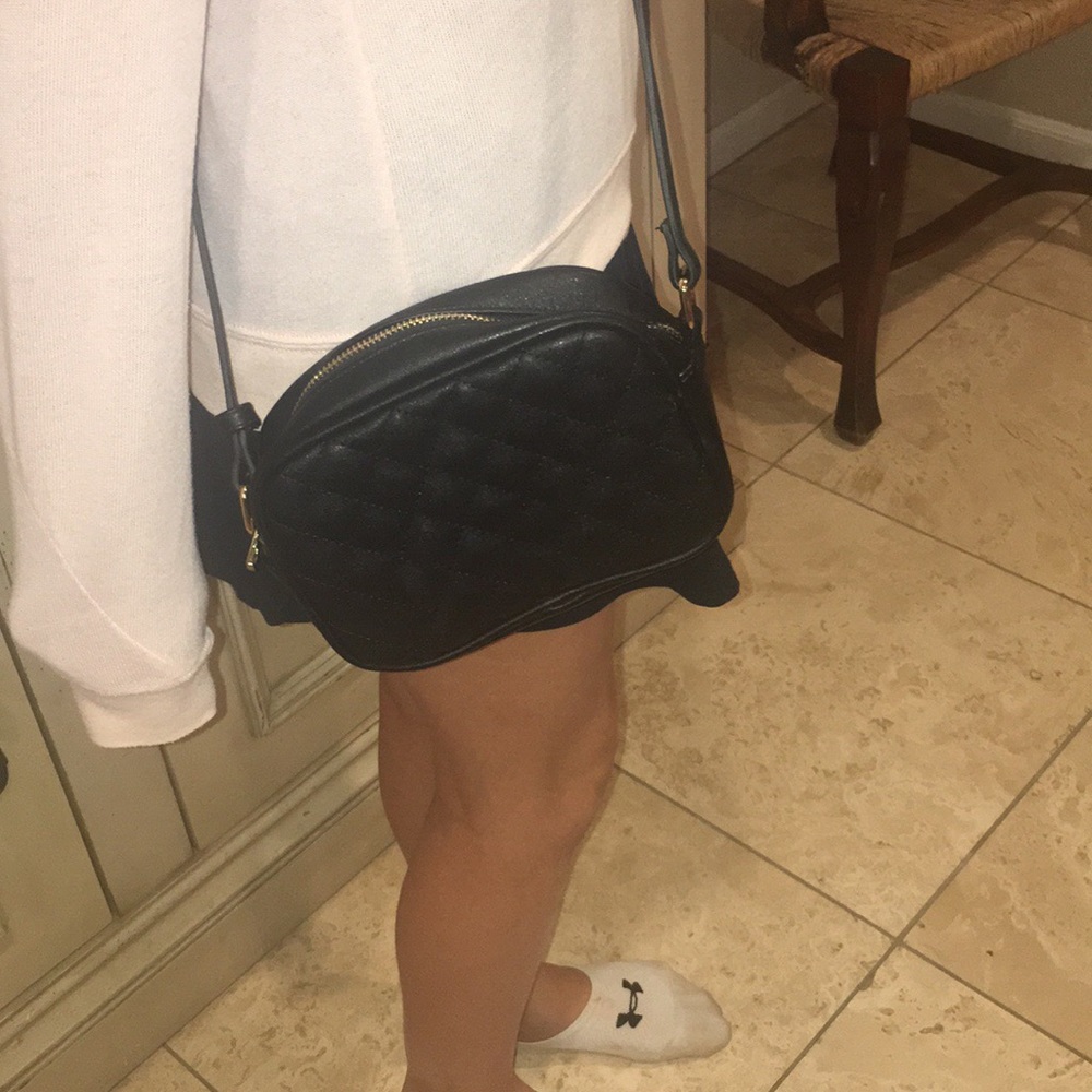 Forever 21 purse with leather strap